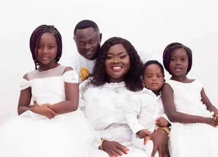 Odartey Lamptey With New Wife And 3 Lovely Children Image