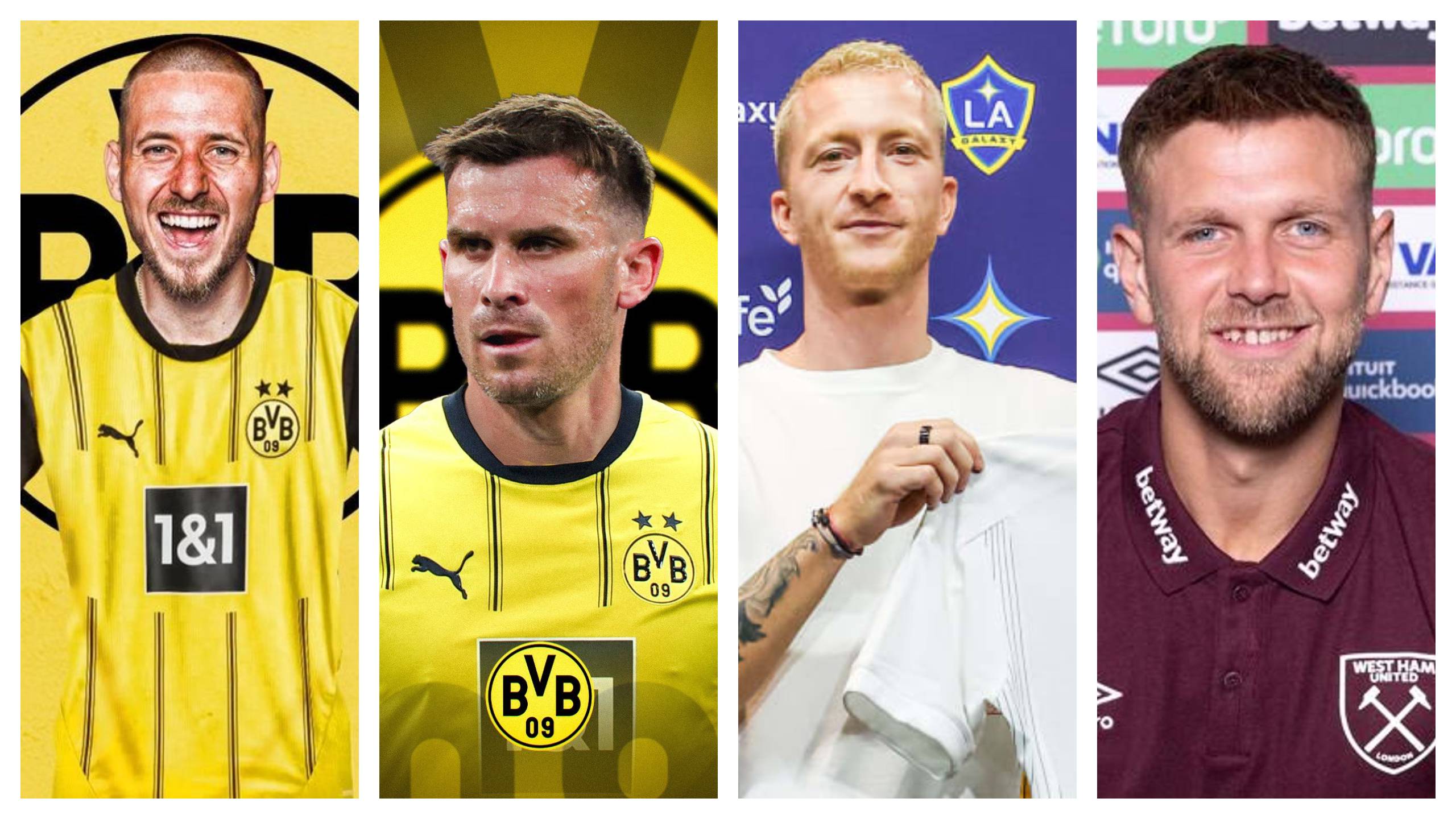 Waldemar Anton - Pascal Groß - Marco Reus - Niclas Füllkrug Image
