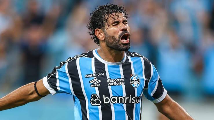Diego Costa now at Gremio. Imgae credit: Football Espana Image