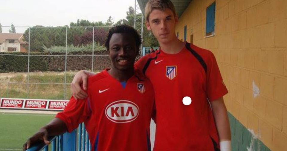 Saddick Adams and David De gea Image