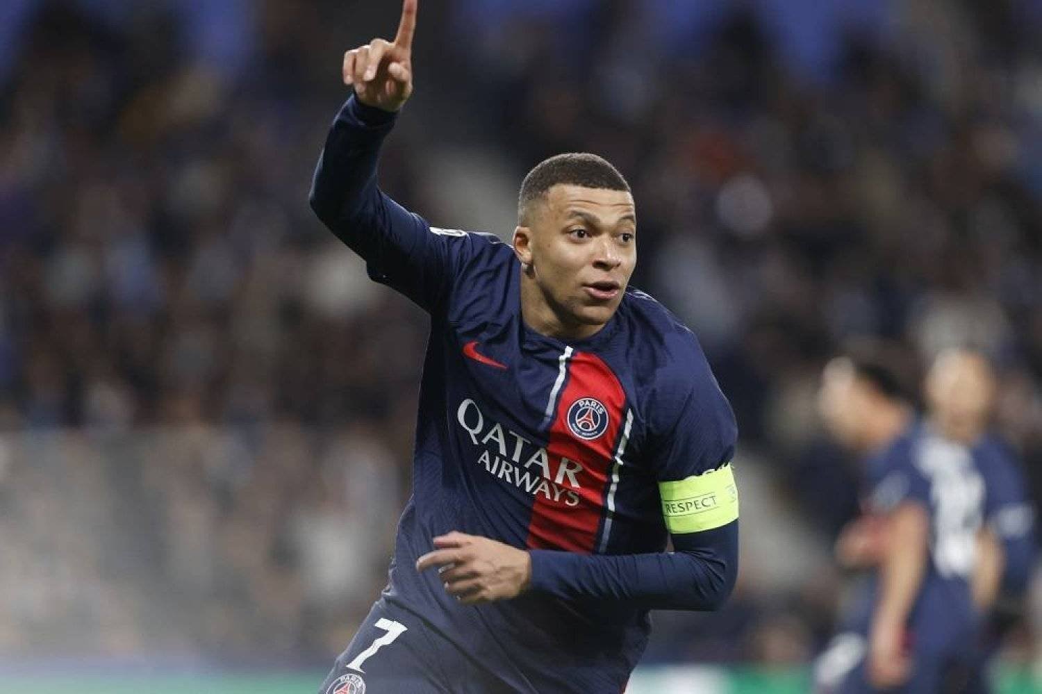 Kylian Mbappe in action for PSG Image