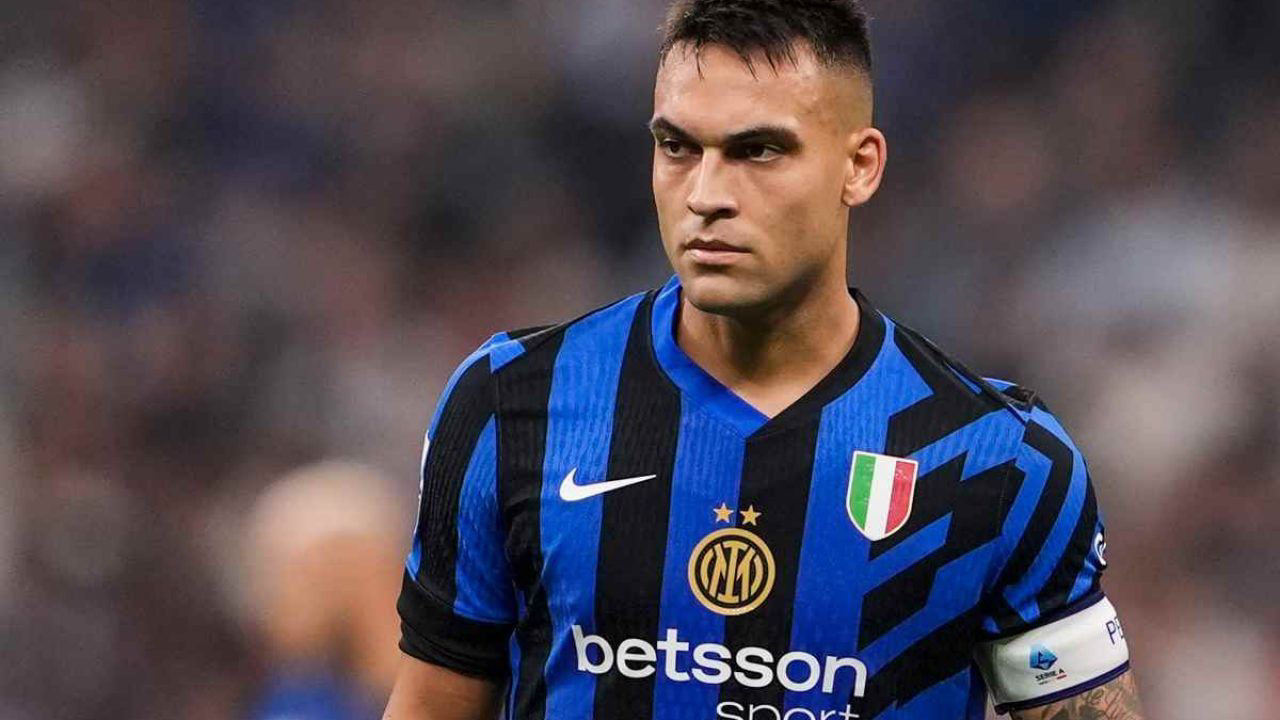 Lautaro Martinez in action Image