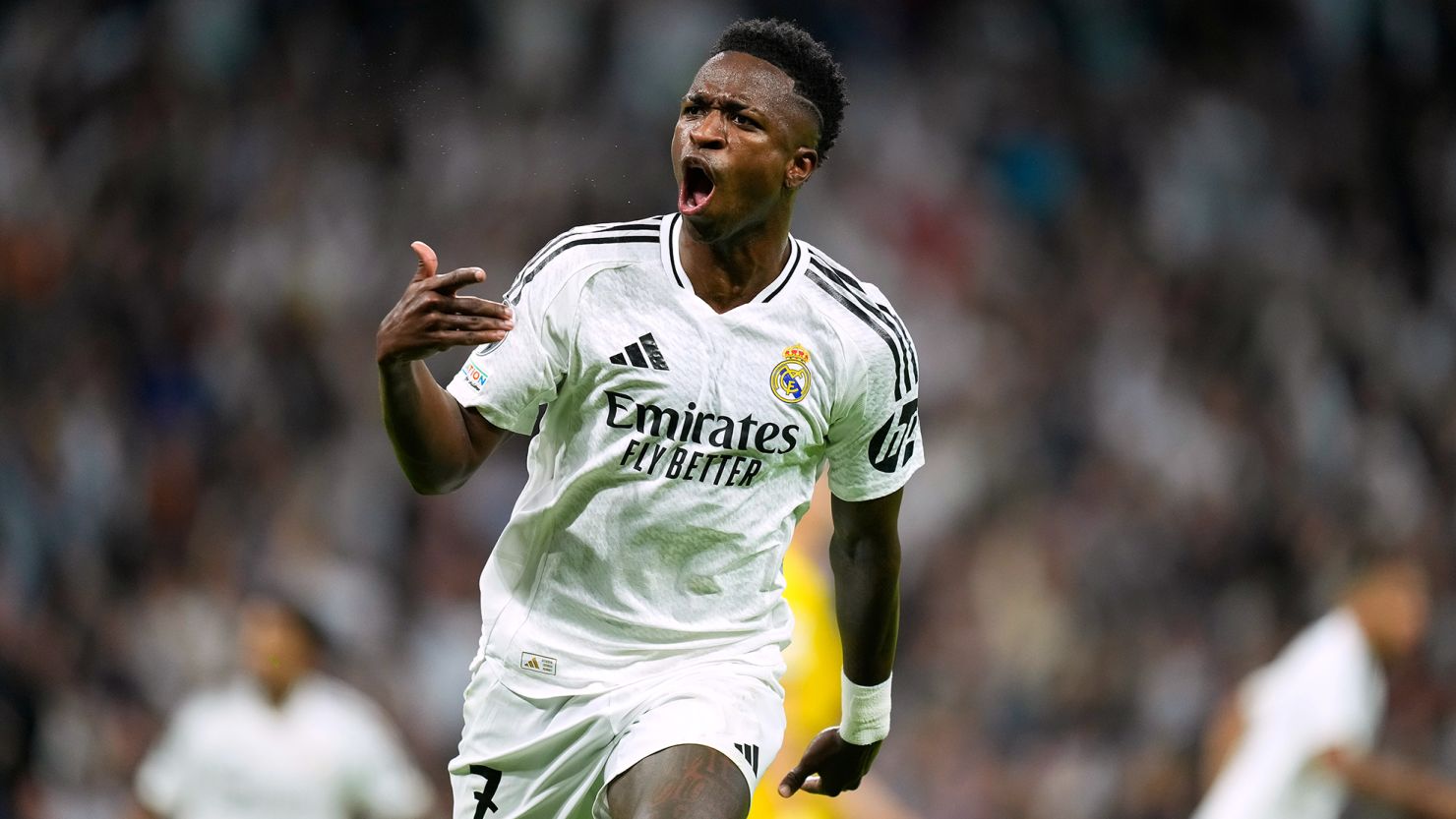 Vinicius Jnr in action for real madrid Image